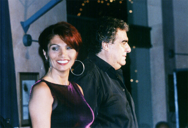 Maria Jose Demare con Ruben Juarez