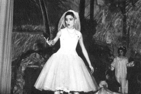 María Jose Demare actuando de niña.