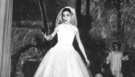 María Jose Demare actuando de niña.