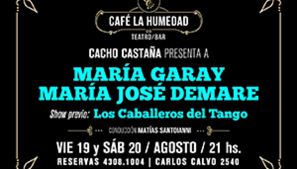 Café la humedad MARIA JOSE DEMARE
