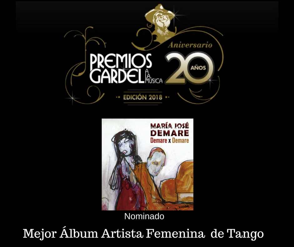 Mejor album artista femenina de tango
