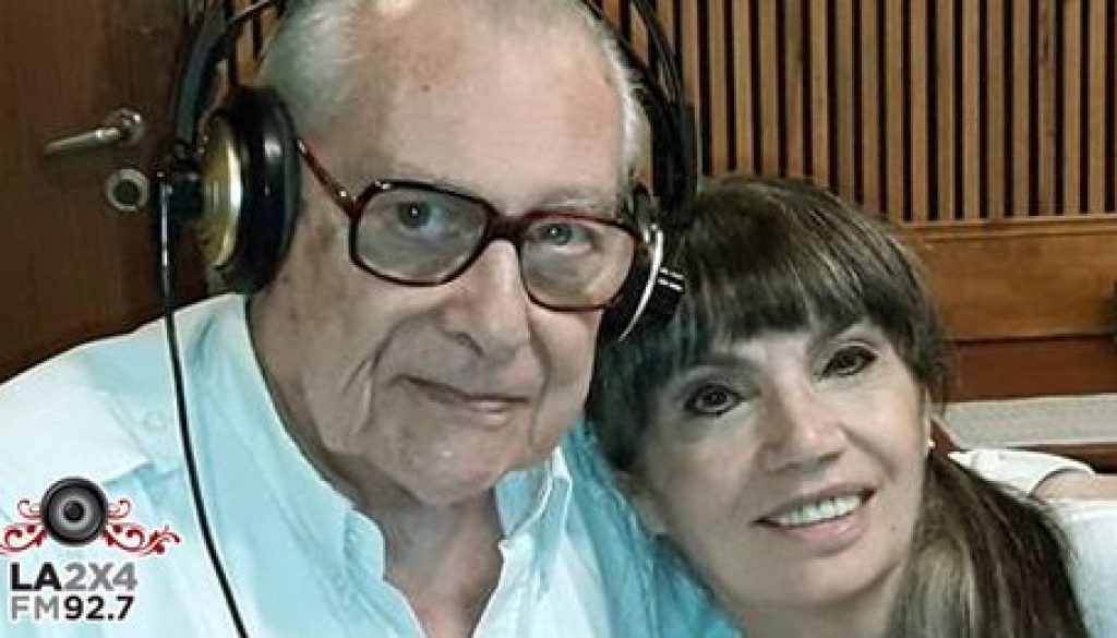 con romulo Berruti en su programa