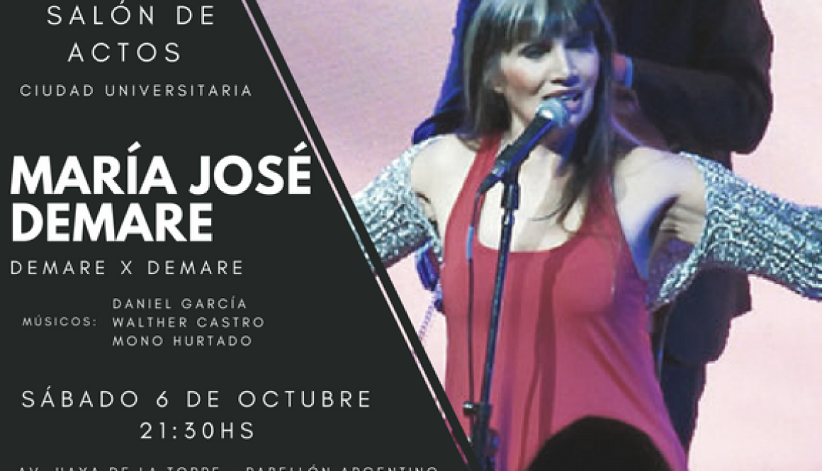 Maria Jose Demare 6 de Octubre