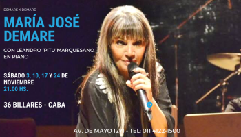 maria jose 36 billares Demare x Demare en 36 Billares
