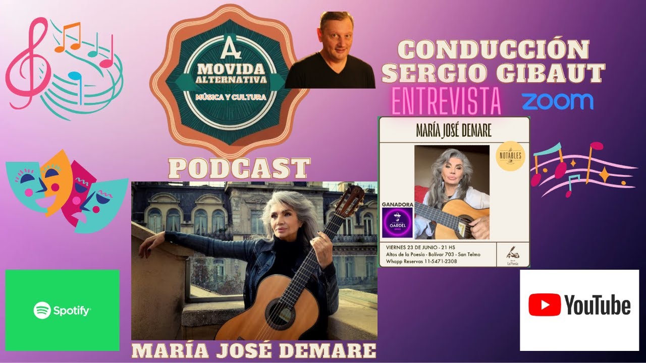 PODCAST 30- ENTREVISTA A MARÍA JOSÉ DEMARE