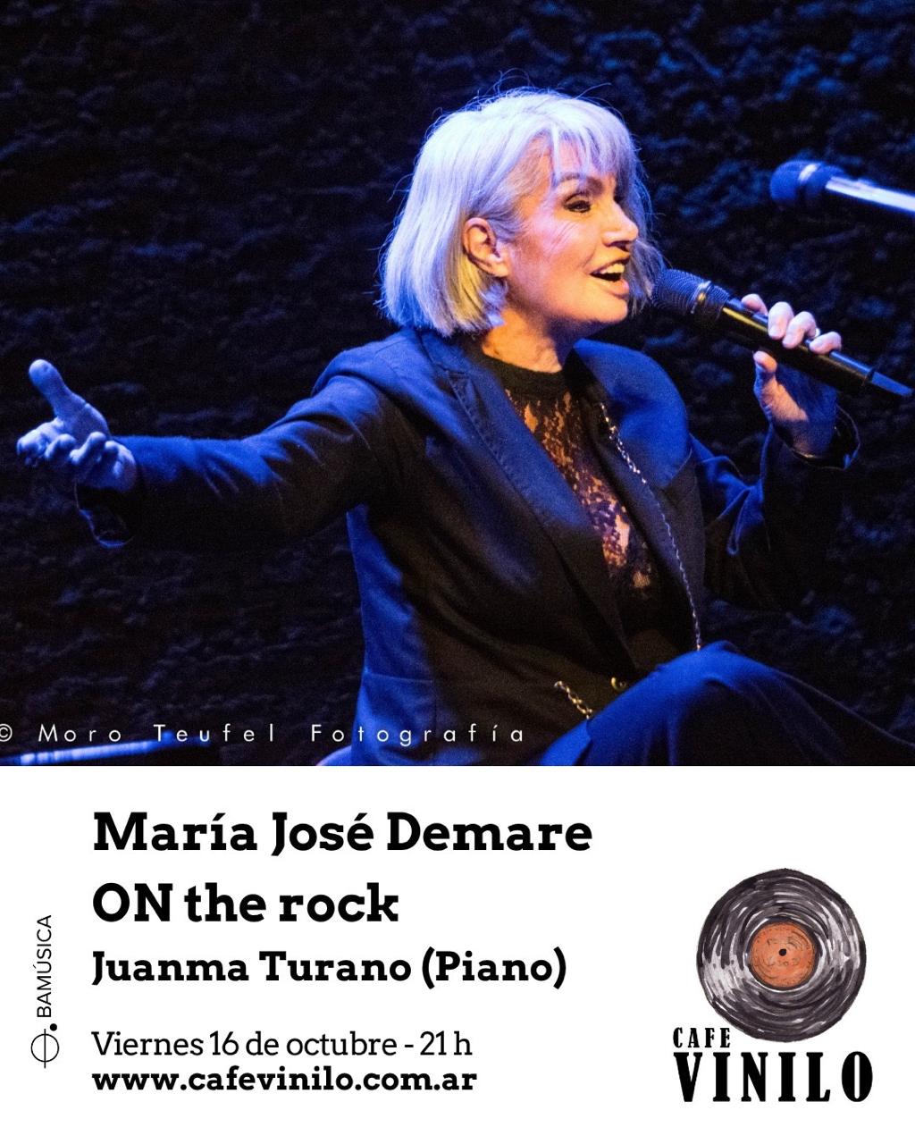 María José Demare ON the rock